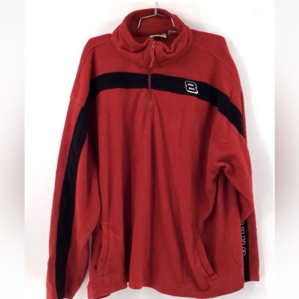 Winner's Circle Men's Red NASCAR Budweiser Dale Earnhardt Jr Jacket - Size 2XL